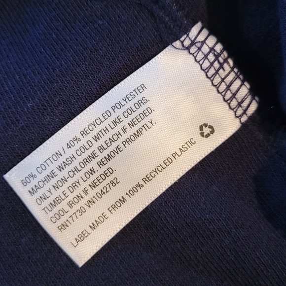 NWT A NEW DAY Terry Tank Top, Navy Blue, Size 4X - Picture 7 of 10